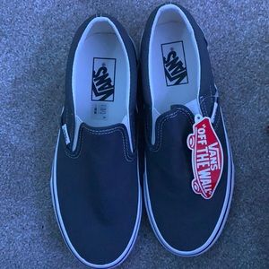 Charcoal Vans Brand New